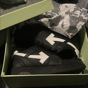 Black and White Sneakers